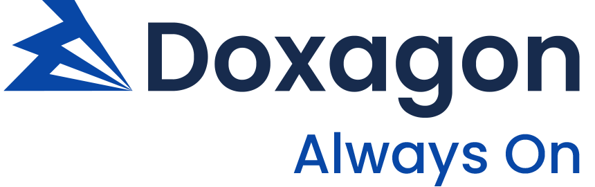 doxagon logo slogan